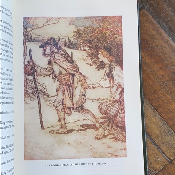 NWT! Leather Bound, Grimm’s Complete Fairy Tales - Picture 6 of 6